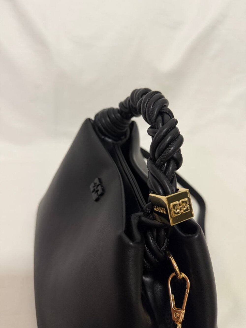 Ganni Black Small Bou Bag - Picture 7 of 9